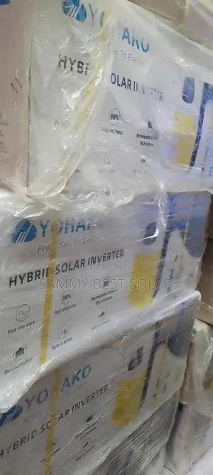 5.5kva 24 Volts Yohako Hybrid Inverter Pure Sine Wave Avail