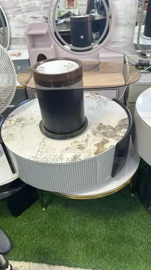 Luxury Sleek 2in1 Center Table