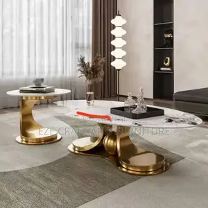 2in1 Dubic Marble Center Table