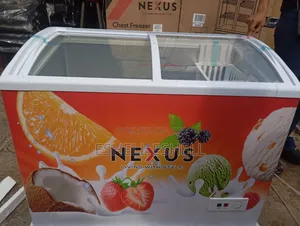 Nexus 240l Ice Cream Show Glass Chiller