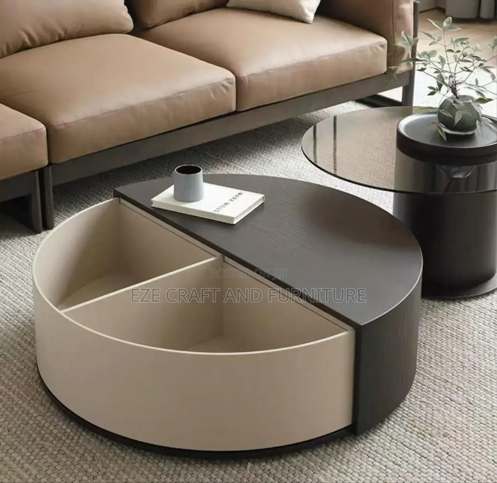 Half Boxed 2in1 Center Table