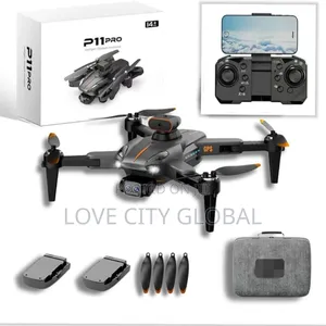 P11 Pro Hd Dual Camera Brushless Drone Extra Battery