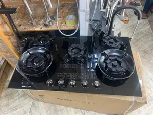 5 Burner Cooker All Gas Lift Up Available