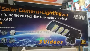 Solar Street Light With Camera for Homes/ Hotel/ Restaurants