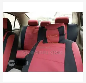 Universal Car Seat Cover Fabric for All Saloon Cars Red