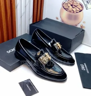 D G Classic Luxury Black Shoe