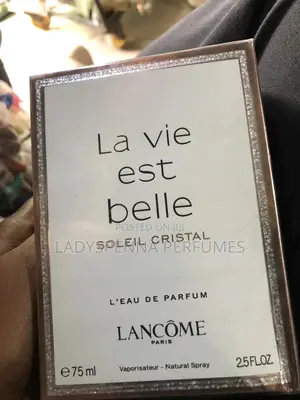 La Vie Est Belle Soleil Cristal