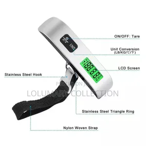 Portable Digital Luggage Scale –Travel Weight Measuring Tool