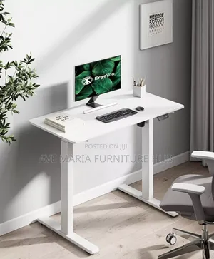 Electric Sit-Stand Computer Desk.