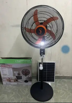 18 Inches Solitec Rechargeable Standing Fan