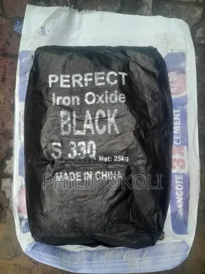 Quality Iron Oxide Black Pigment Cement 25kg