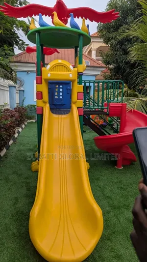 Children Playing Ground Equipment