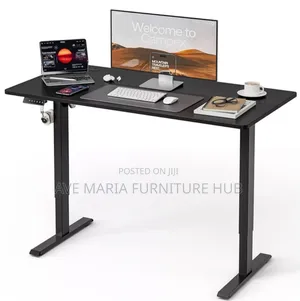 Adjustable Sit-Stand Mobile Desk.