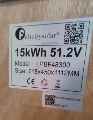 15kwh Felicity Lithium Battery