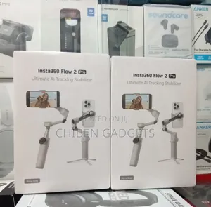Insta360 Flow 2 Pro Grey Foldable Ai Gimbal