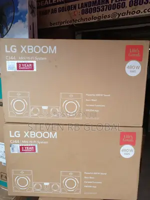 Lg 480watts Xboom Bluetooth Hifi Home Audio System Cj44