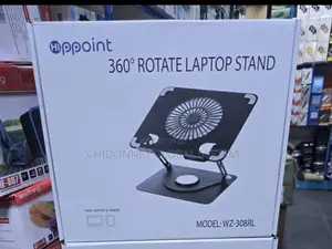 360 Degrees Fan Rotational Laptop Stand