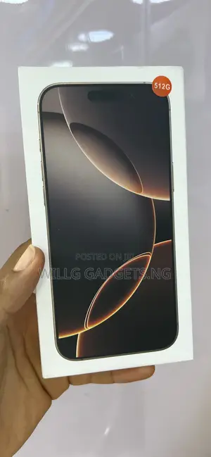New Apple iPhone 16 Pro Max 512 GB Gold