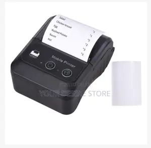 Mini Thermal Printer Wireless Bluetooth Printer 58mm Paper