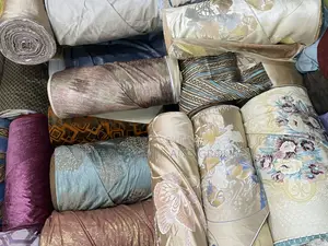Italian Luxury Interior Decoration Upholstery Fabric and Fur