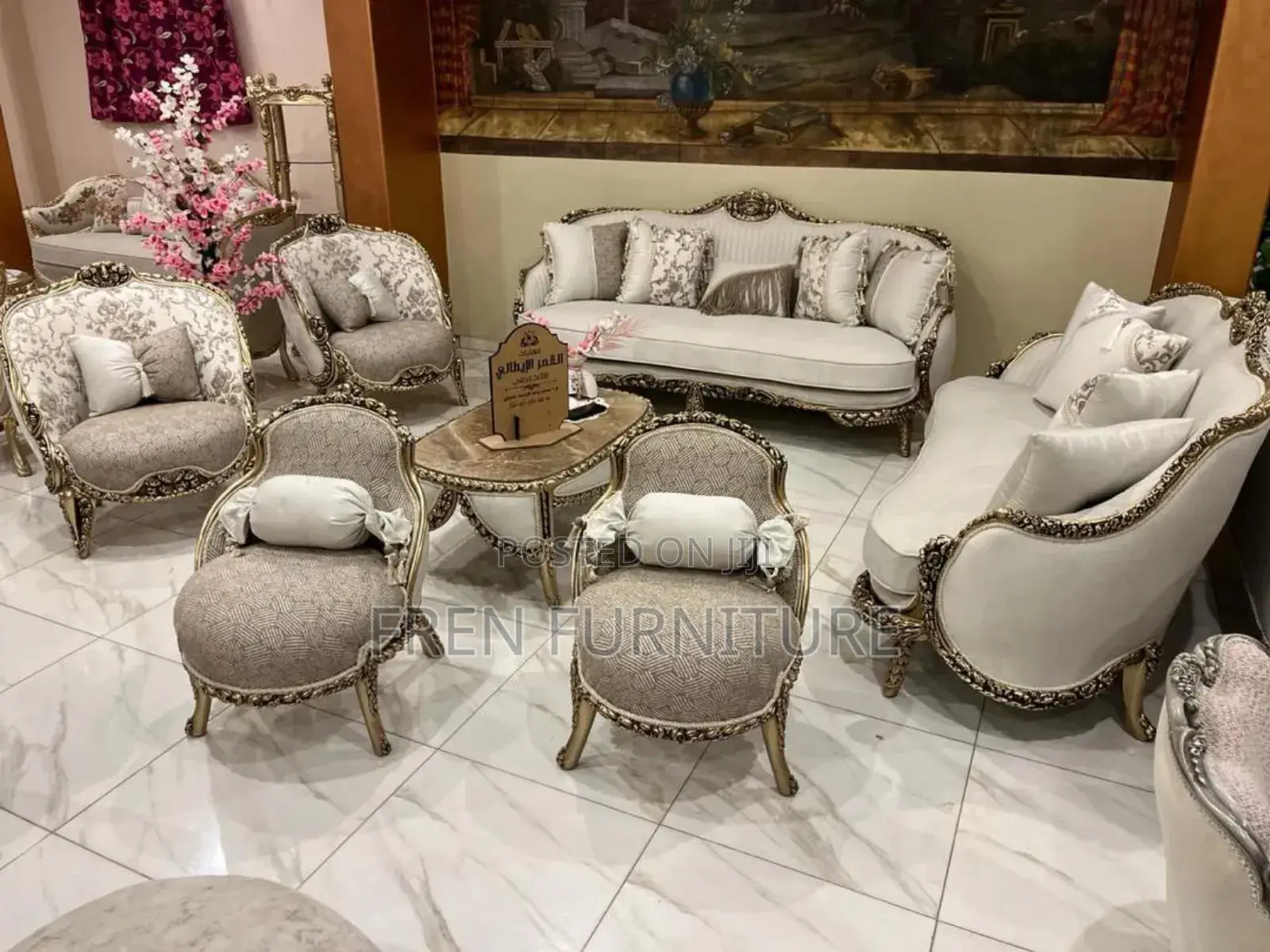 Royal Sofas Full Set Without Centre Table