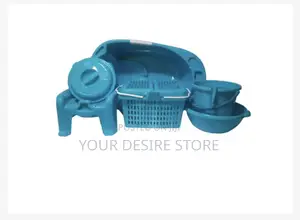 Baby Bath Set - 7pcs - Mint Green