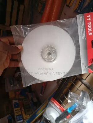 Disc Pad 7" White