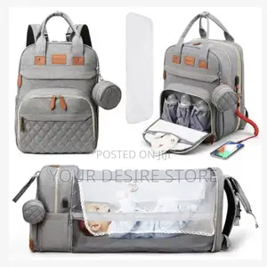 3-in-1 Diaper Bag Mother and Baby Bag With Usb Charging