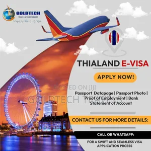 Thailand Tourist E-visa Package Available