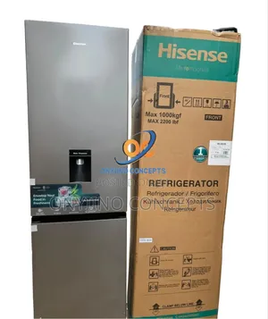 Hisense 264l Double Door Refrigerator With Water Dispenser