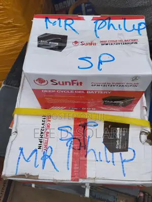 12v12ah Sunfit Deep Cycle Gel Battery