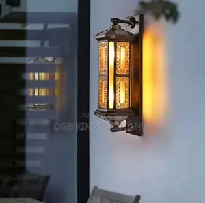 Outdoor Wall Light Retro Porch Led Lamp Entrance Door Water,