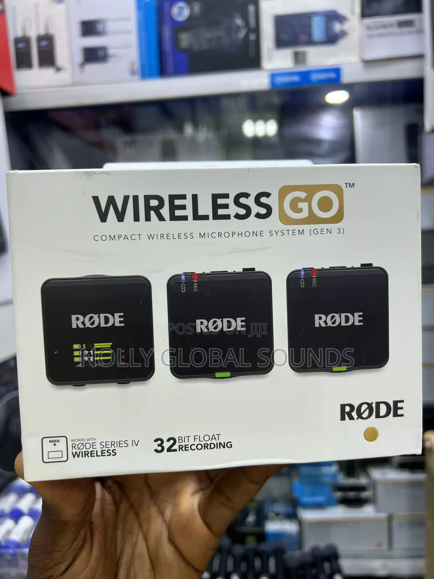 Røde Wireless Go (Gen 3) – Compact Wireless Mic 32-bit Float