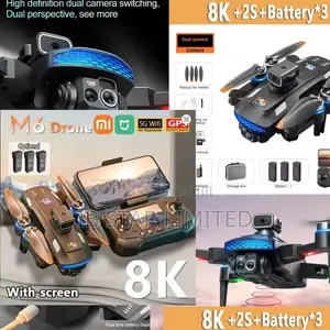 Effortless Flight, Flawless Footage: 3batteries 5g M6 Drone