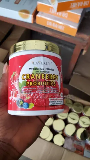 Cranberry and Probiotics Powder