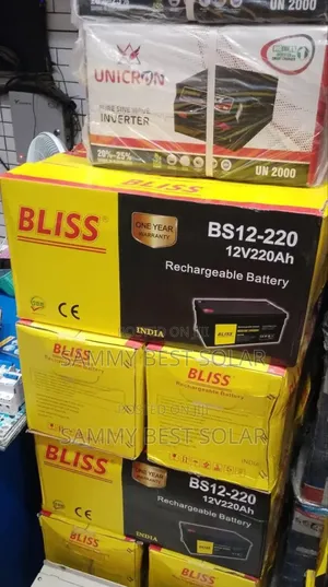 220ah 12v Bliss Rechargeable India Battery Available
