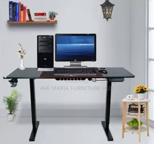 Adjustable Height Mobile Desk.