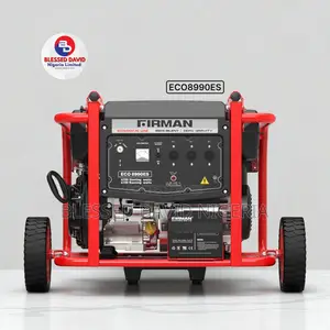 Firman Eco8990es, 7.5kva (6100w) Key Starter Generator