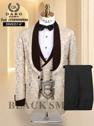 Turkish 3pis Tuxedo Quality Suit for Weddings Other Events