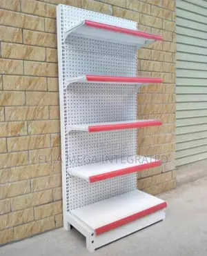 Single Supermarket Shelves