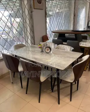 Marble Top Dining Set