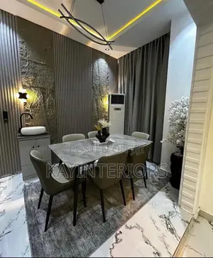 Gray Dinning Set