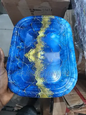 Rubber Unbreakable Tray 12pcs