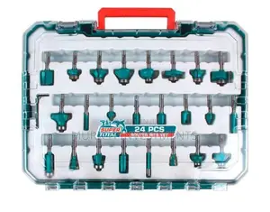 Total 24pcs Router Bits Set – 8mm Shank