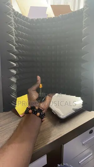 5 Panel Foldable Microphone Isolation Shield