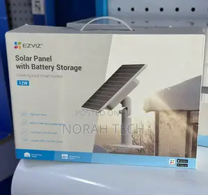 Ezviz 12w Solar Panel With Battery Storage