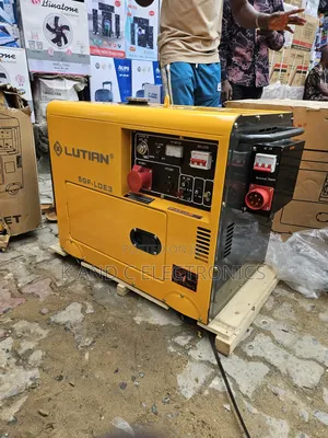 Lutina 10kva Diesel Soundproof 3 Face Generator