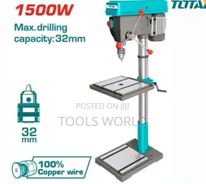 Total 32mm Drill Press | Heavy-Duty Workshop Machine