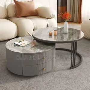 2 in 1 Marble Center Table