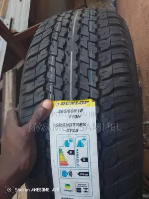 265/60r18 Dunlop Tyre